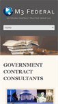 Mobile Screenshot of m3federal.com